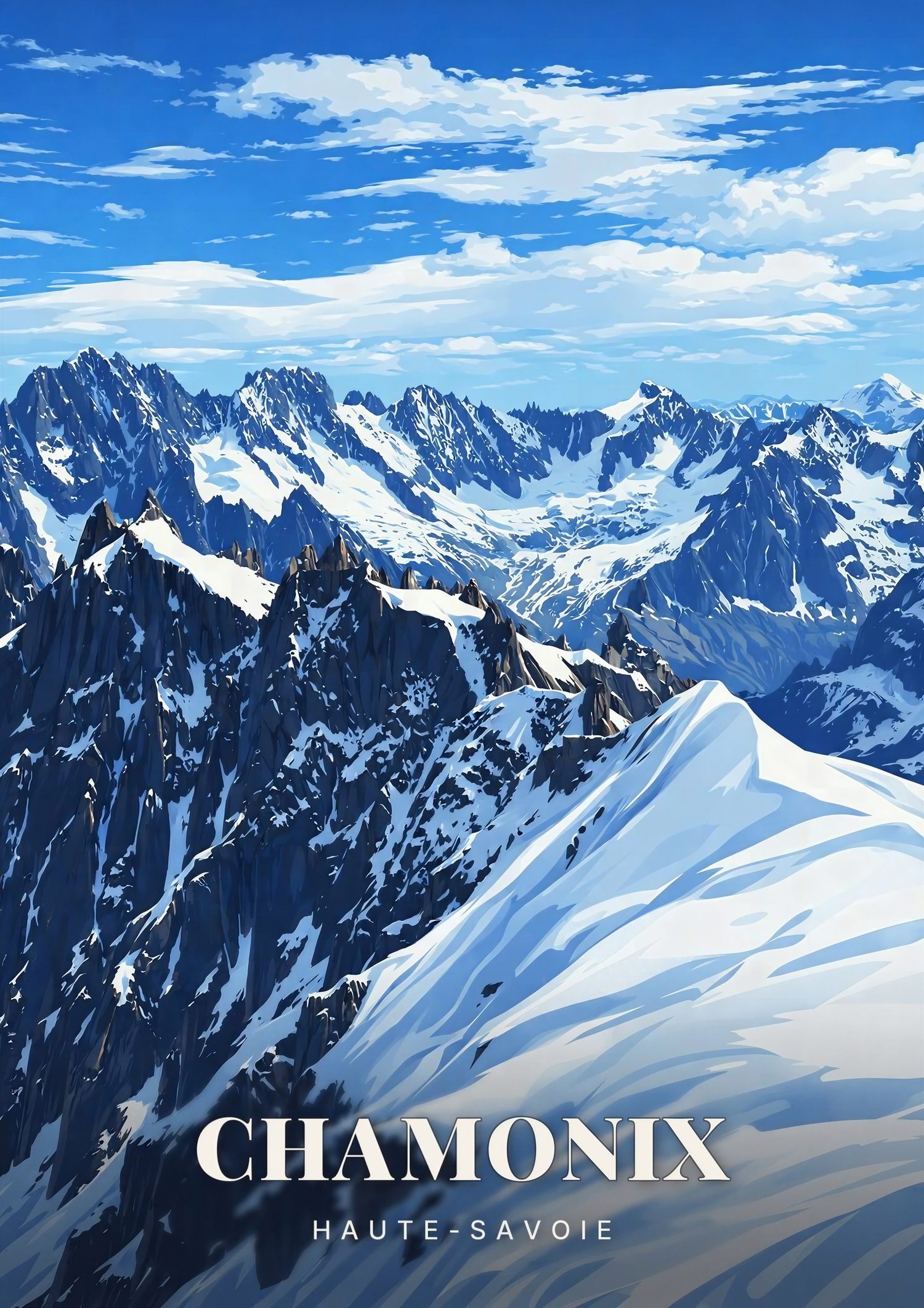 Affiche Chamonix — Haute-Savoie