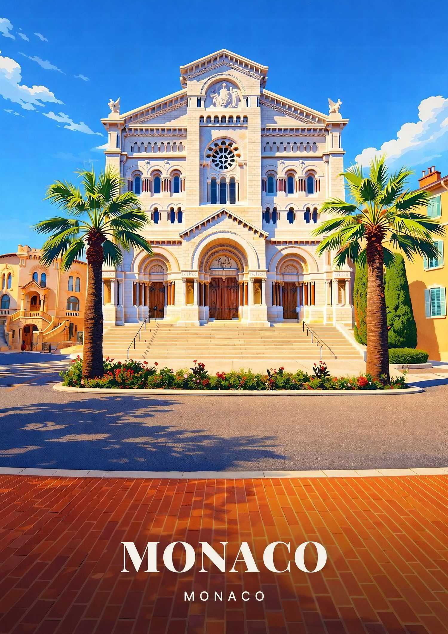 Affiche Monaco — Monaco