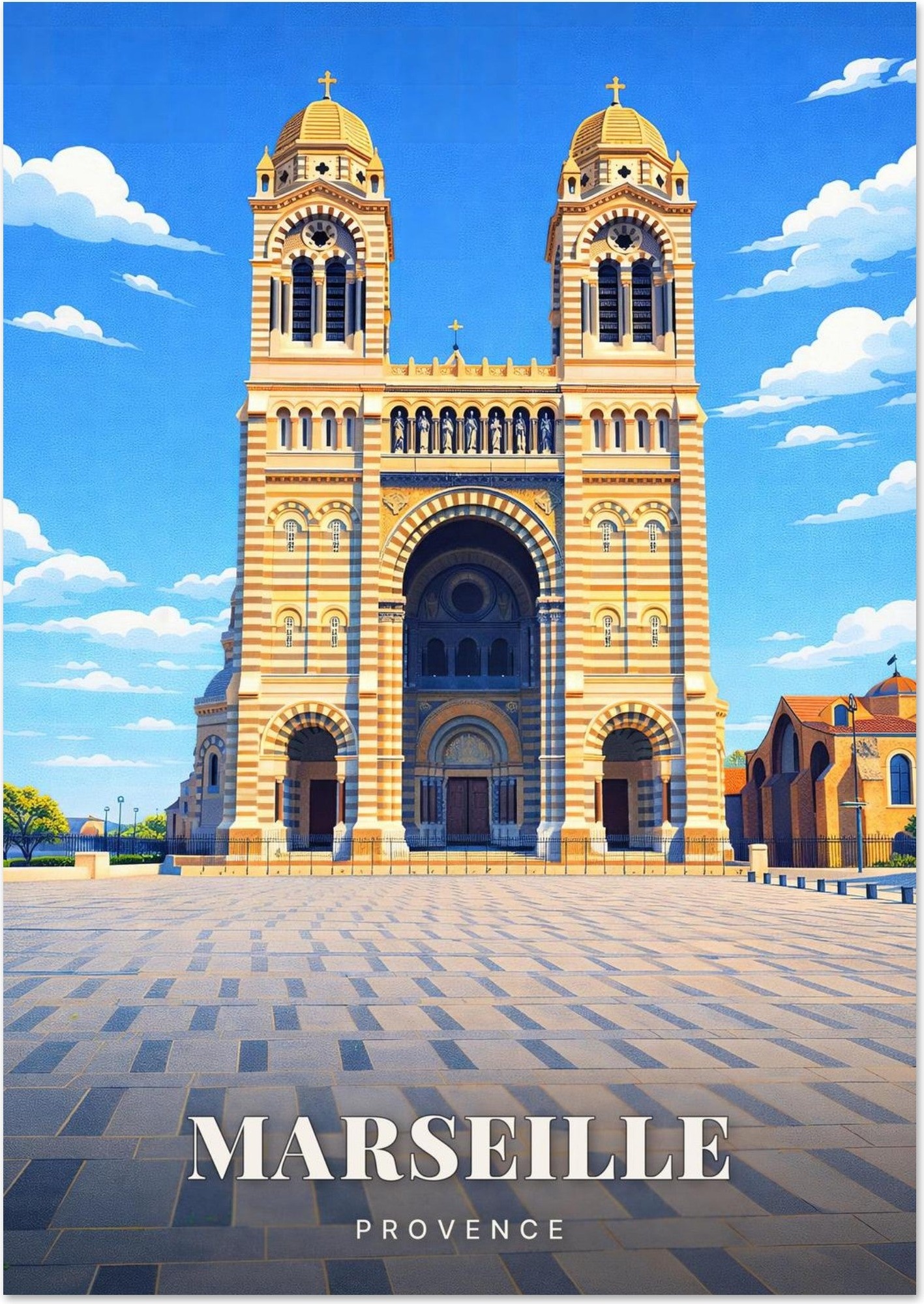 Affiche Marseille — Provence