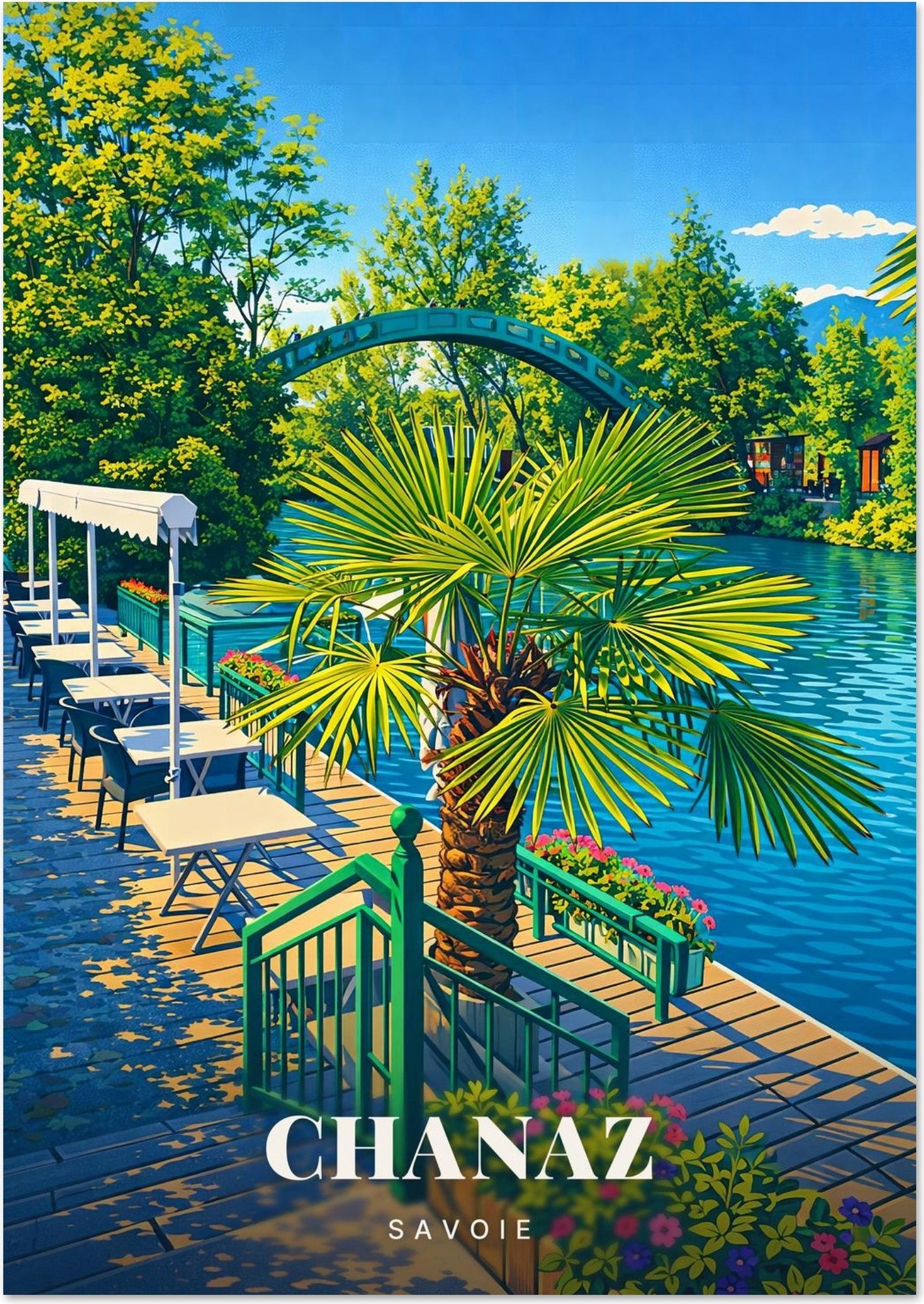 Affiche Chanaz — Savoie