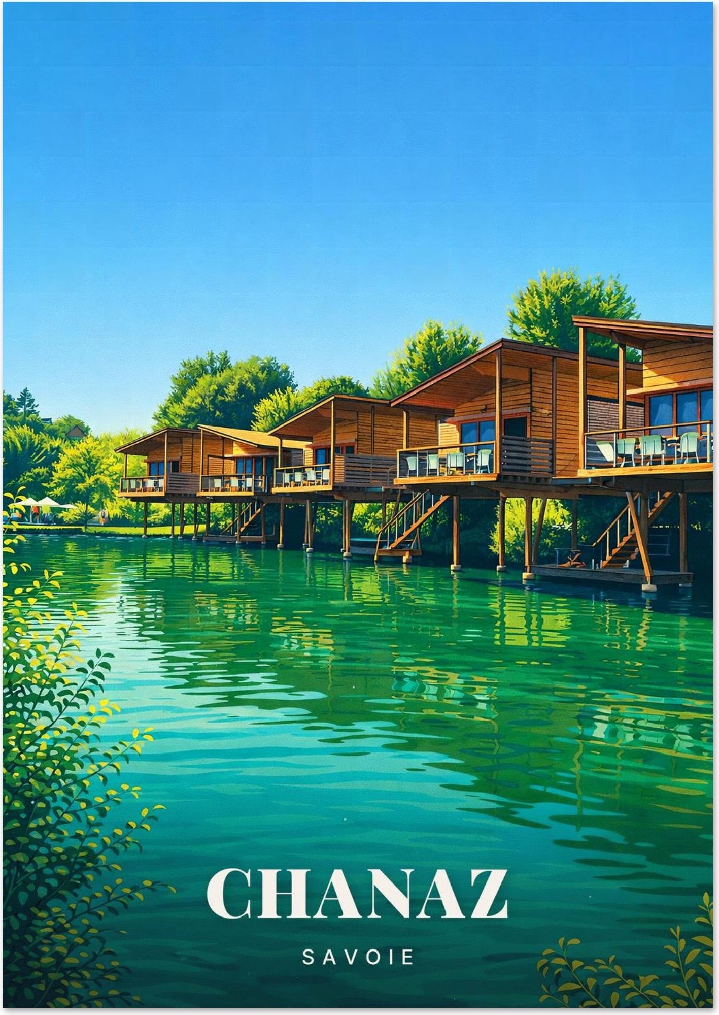 Affiche Chanaz — Savoie